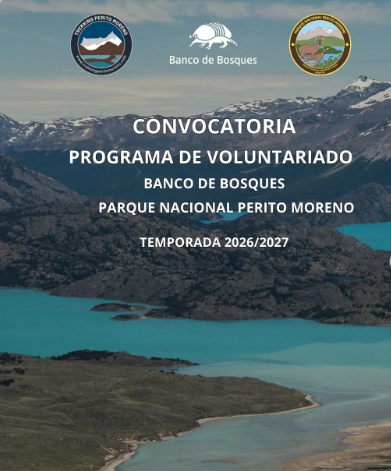 Voluntariado para el Parque Nacional Perito Moreno