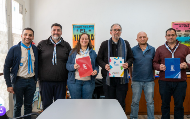 Convenio entre Scouts de Argentina y Cáritas Argentina.